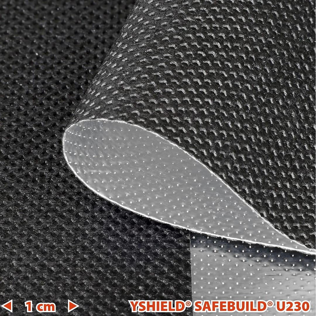 Abschirmvlies U230 | HF+NF | Breite 90 cm | 1 Meter (111dB)