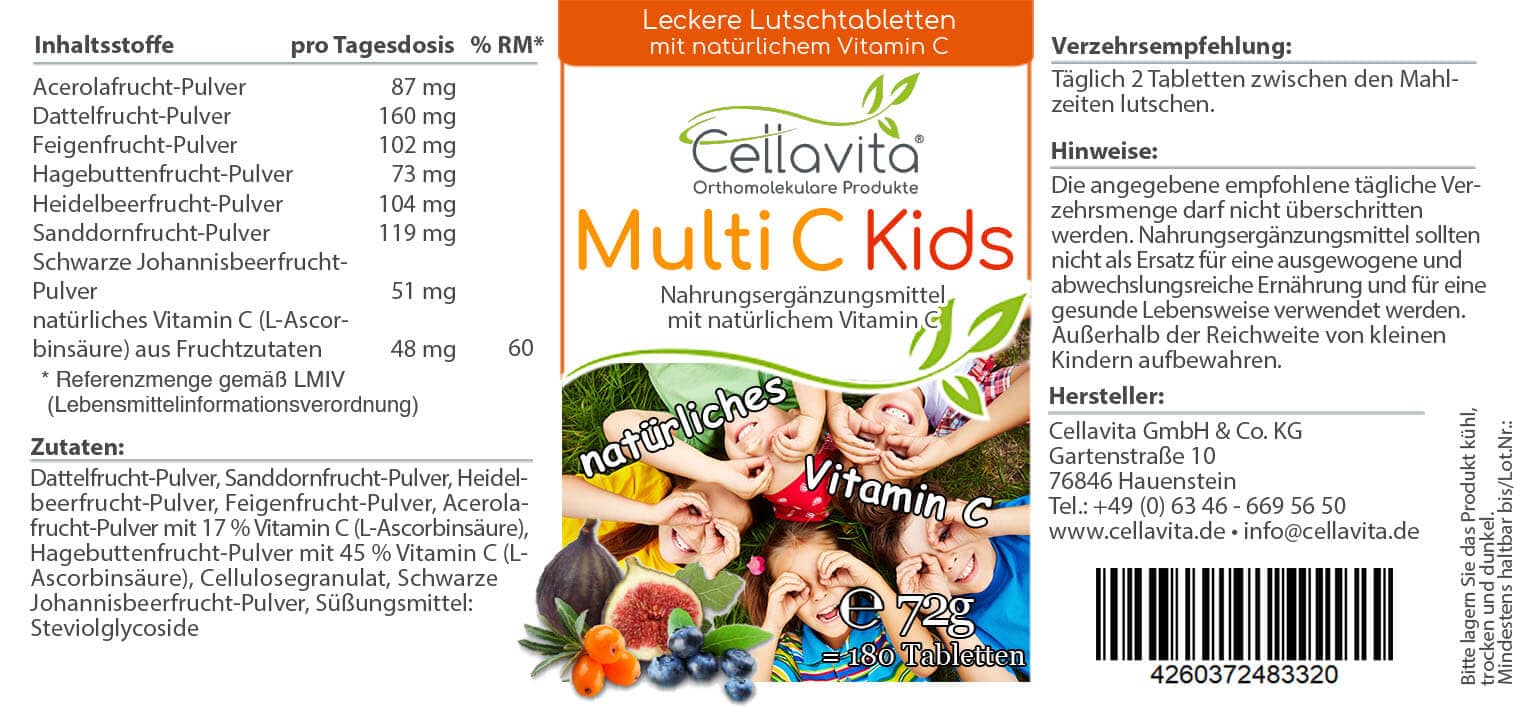 Multi C kids für Kinder – Bild 3