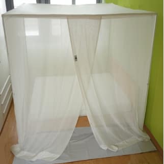 Abschirmbaldachin | Einzellbett | NATURELL | spezial | 40dB