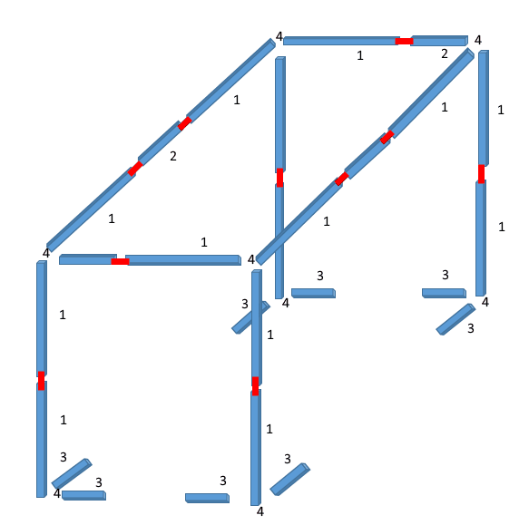 Abschirmbaldachin | Einzellbett | NATURELL | spezial | 40dB – Bild 6