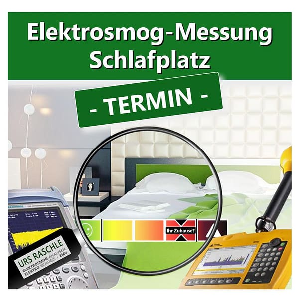 Elektrosmog-Messung Schlafplatz